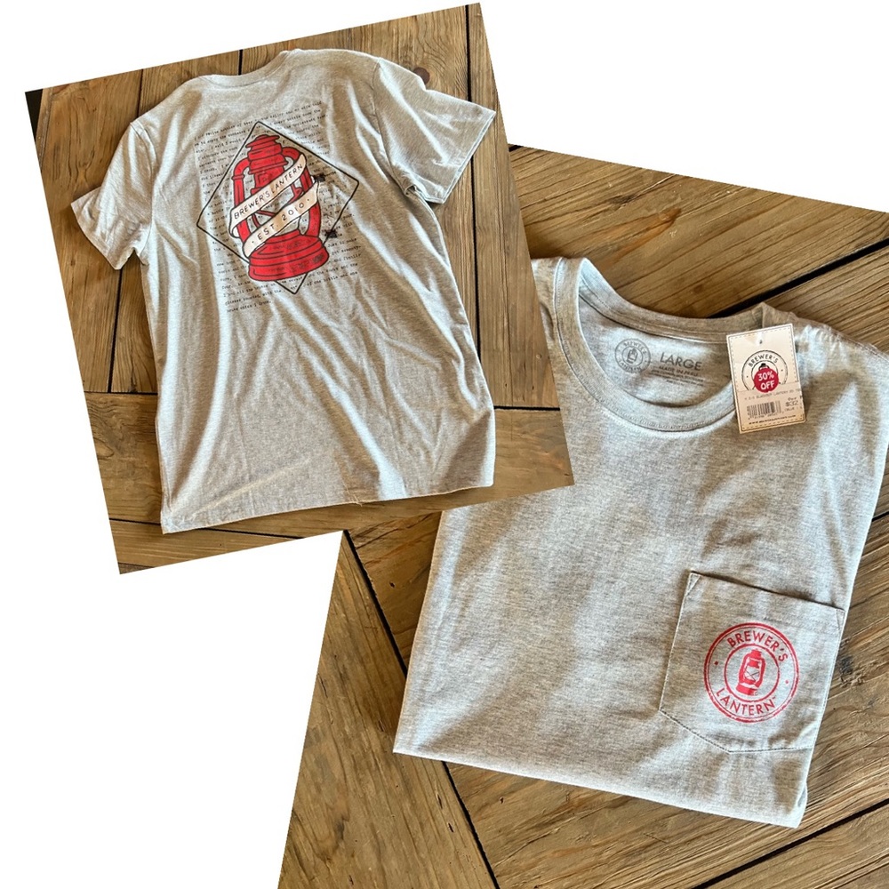 Brewer’s Lantern Short Sleeve Graphic Pocket Tee